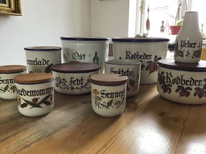 Porcelæn Krukker Knabstrup