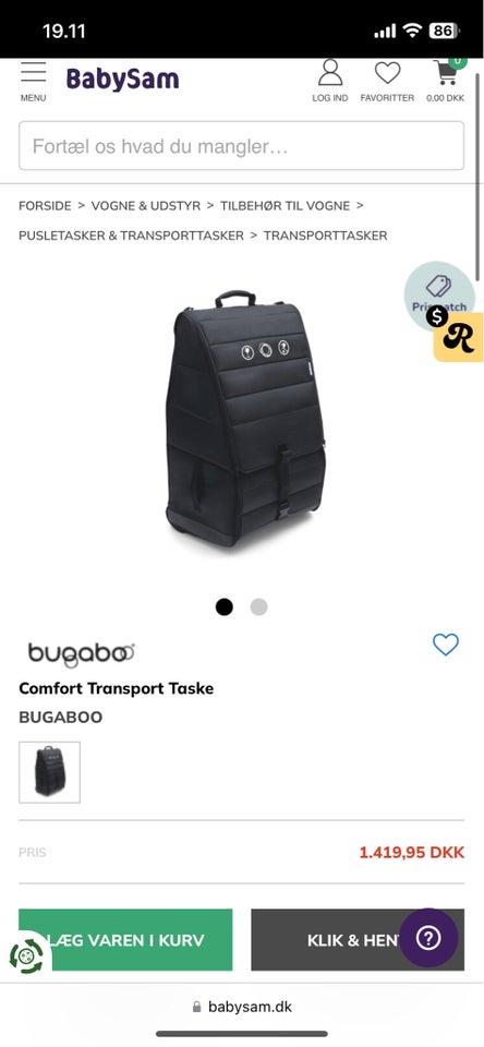 Andet tilbehør, Bugaboo Bugaboo