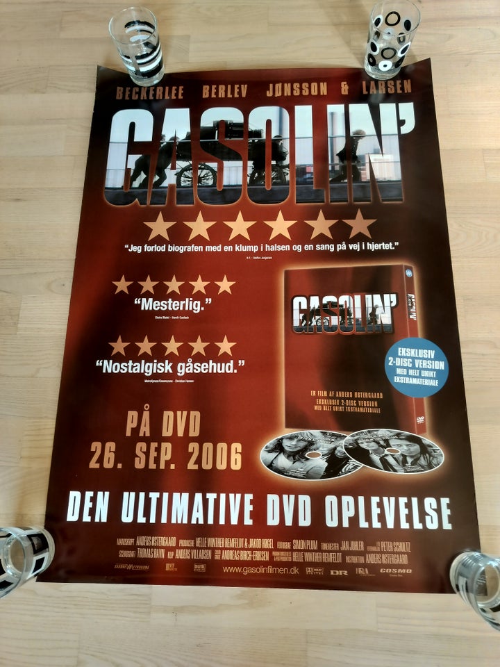 Plakat, GASOLIN, motiv: GASOLIN