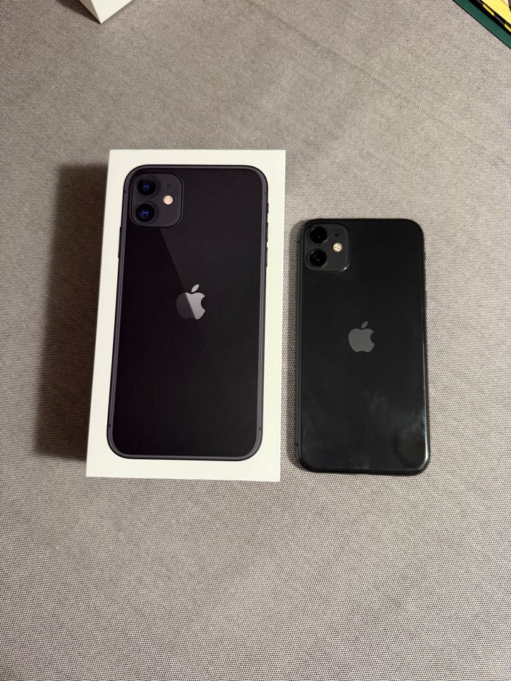 iPhone 11, 64 GB, sort