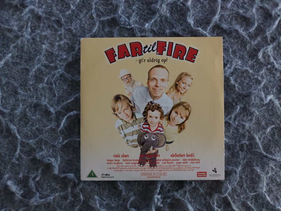 Far til Fire gir aldrig op, DVD,