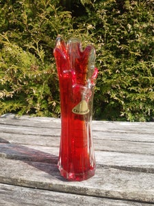 Glas Vase organisk design