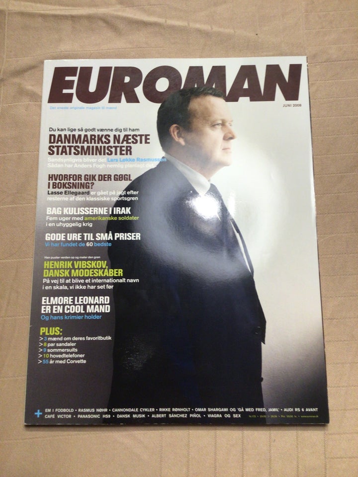 Euroman nr. 172 (Lars Løkke