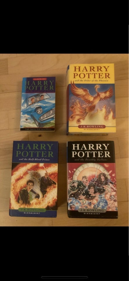 Harry Potter books, J. K. Rowling,