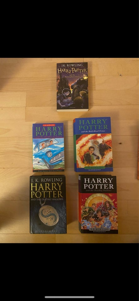 Harry Potter books, J. K. Rowling,