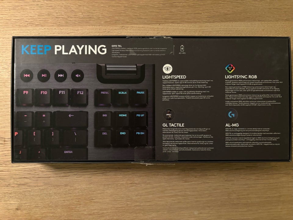 Tastatur, trådløs, Logitech