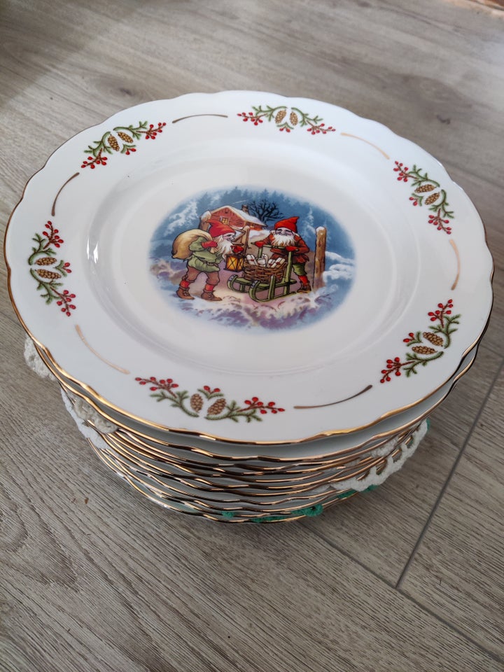 Porcelæn 11 Gammeldags jul