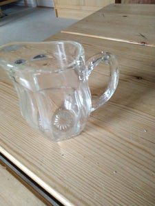 Glas Flødekande Holmegaard