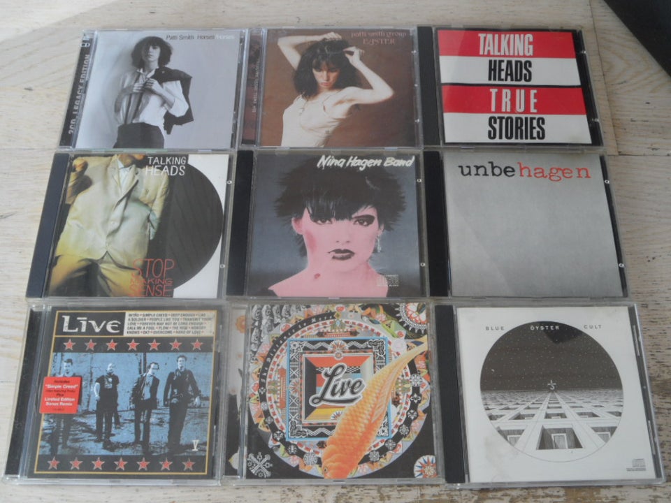 PAKKE 2 9 ROCK CD: PATTI SMITH,