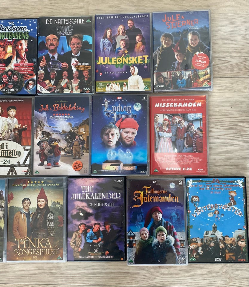 Julekalender dvd’er, instruktør