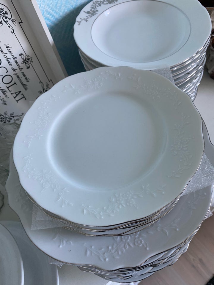 Porcelæn, Tallerkner , bröllop