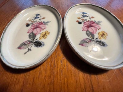 Porcelæn 2x kuvertaskebægre