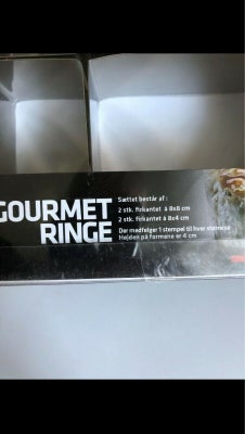 Rustfrit stål Gourmet forme