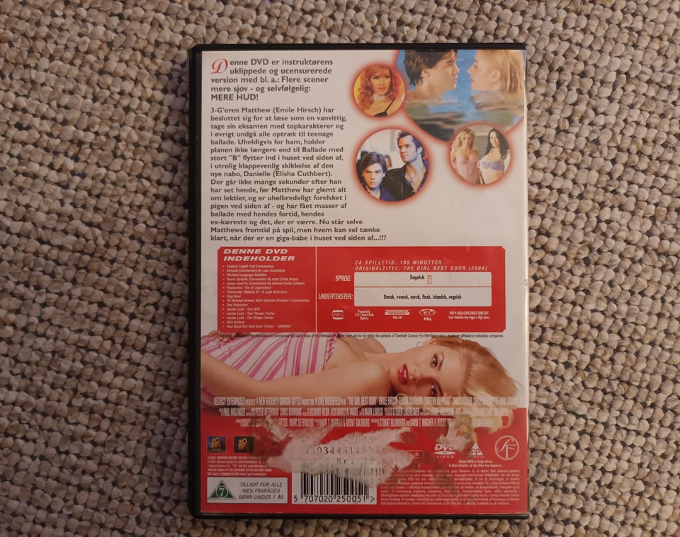 The girl next door  DVD komedie