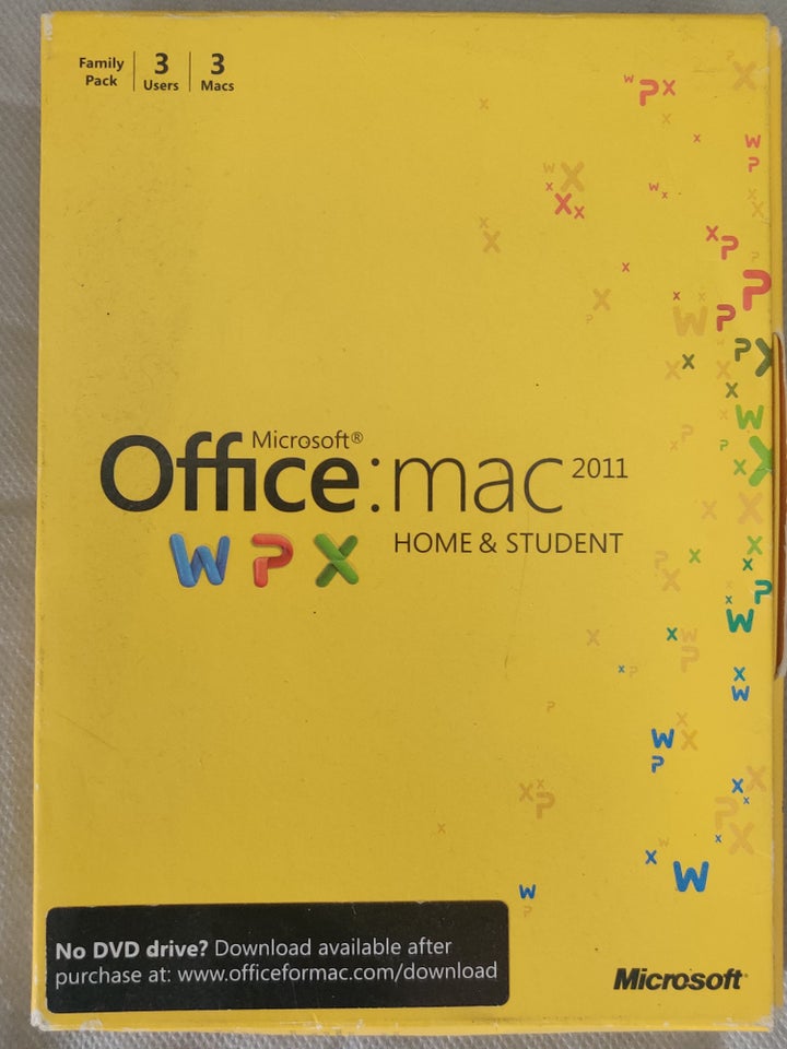 Microsoft Office MAC, Microsoft