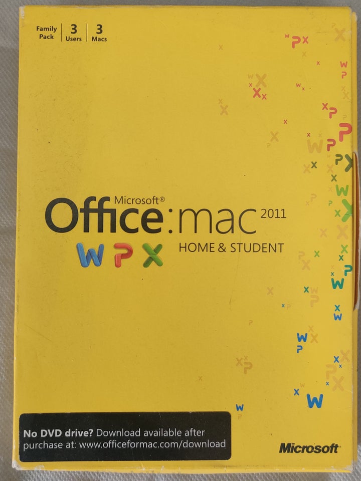 Microsoft Office MAC, Microsoft