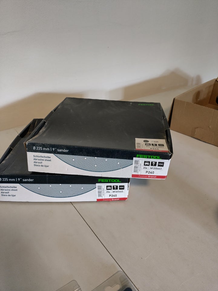 Slibepapir festool granat