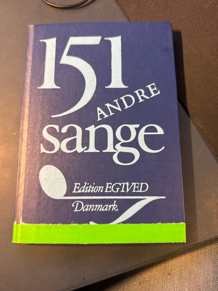 151 andre sange , emne: musik