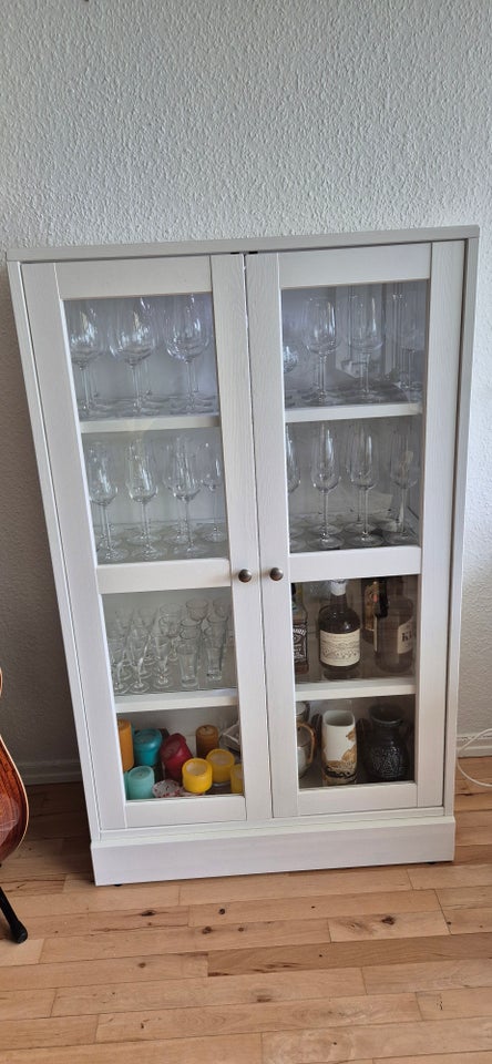 Glasskab, Ikea, b: 81 d: 35 h: 135