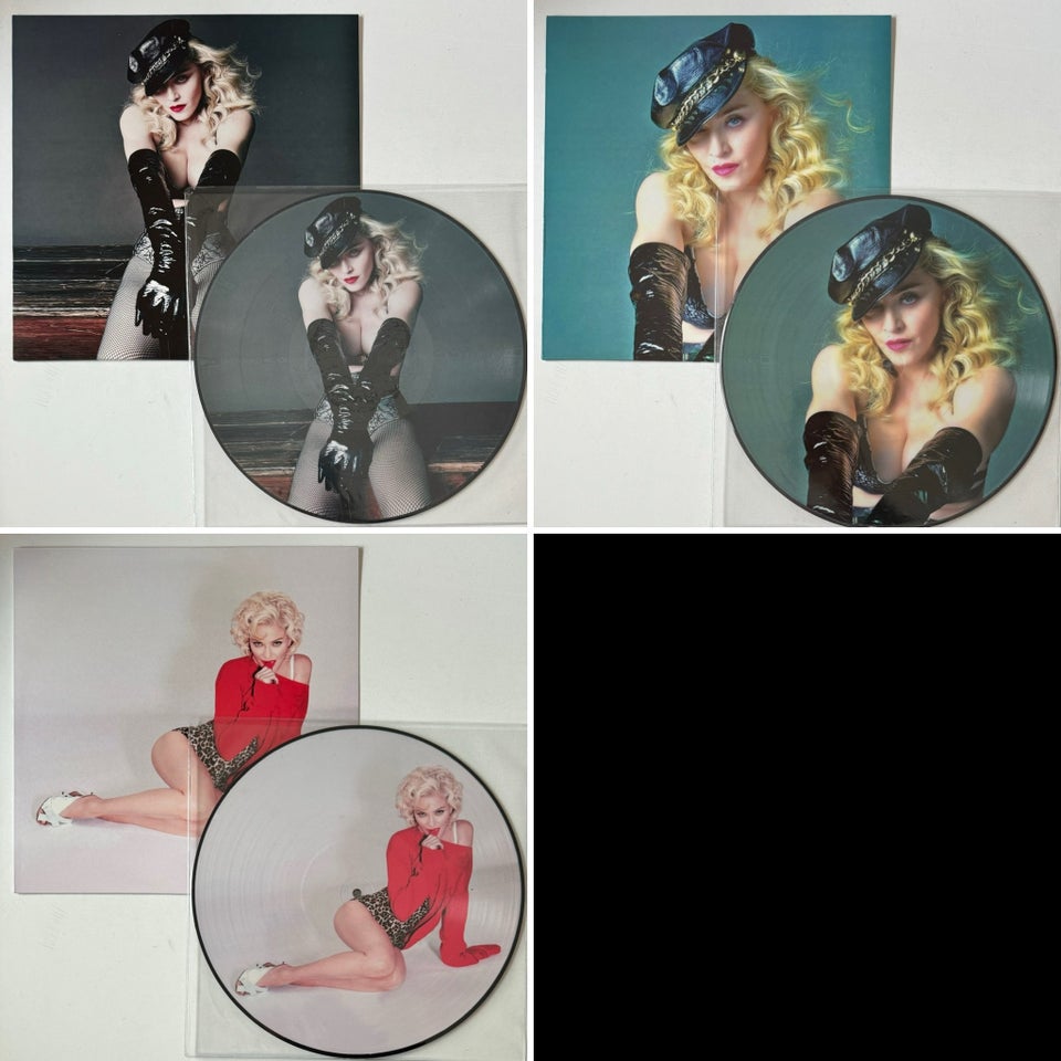 LP, Madonna, 3 PICTURE DISC (2)