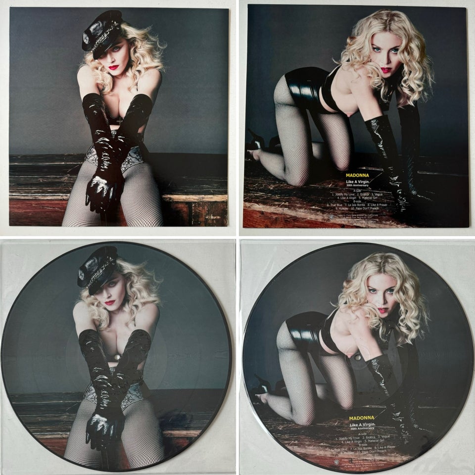 LP, Madonna, 3 PICTURE DISC (2)