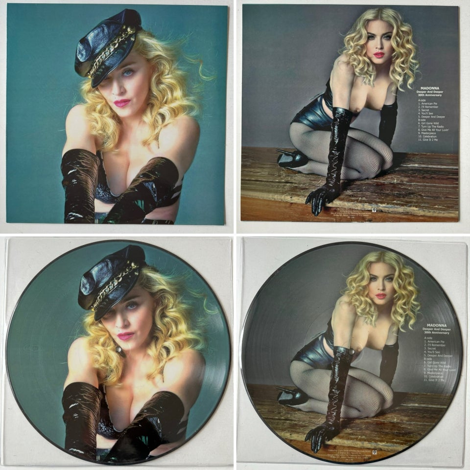 LP, Madonna, 3 PICTURE DISC (2)