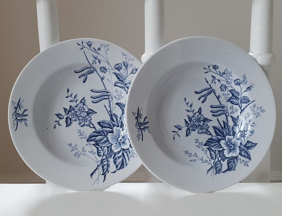 Porcelæn Dybe tallerkener S  G