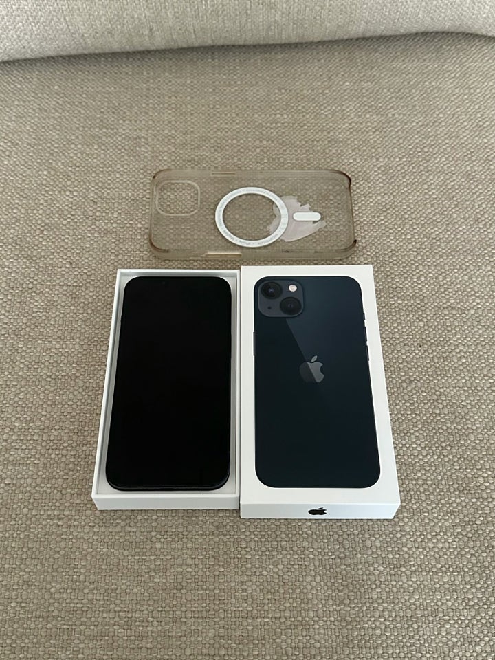 iPhone 13, 128 GB, sort