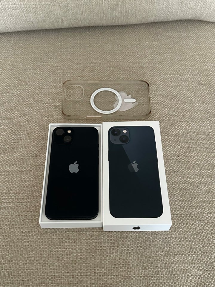 iPhone 13, 128 GB, sort