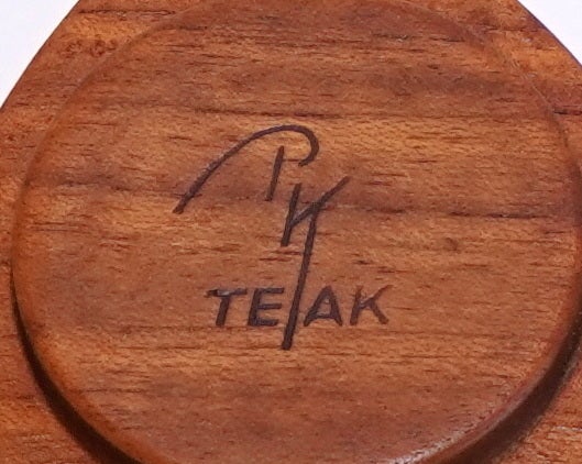 Teak saltkar i dansk design fra