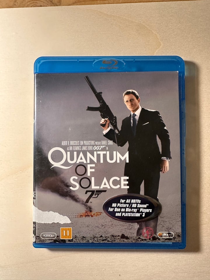 Quantum of Solace, Blu-ray, action