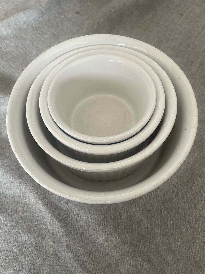 Porcelæn Runde ovnfaste skåle