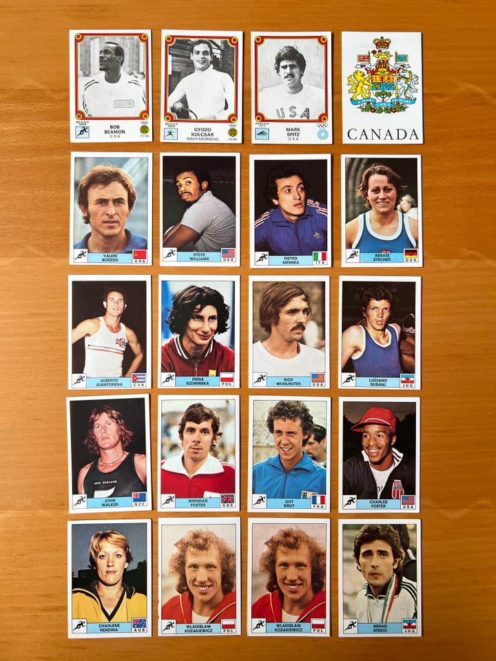 Klistermærker, Panini Montreal 76