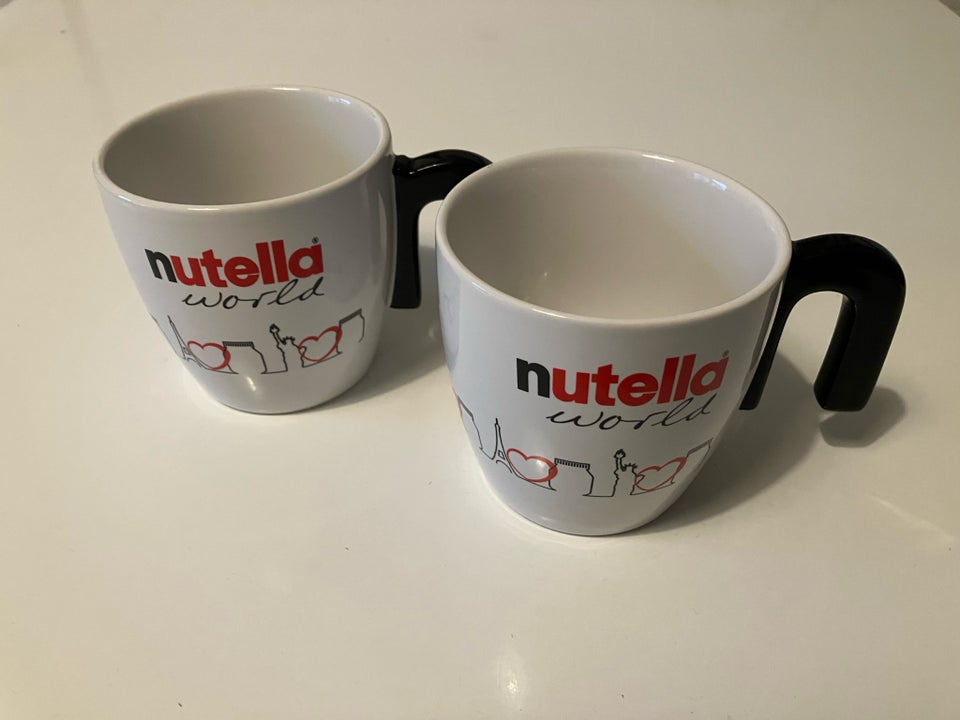 Porcelæn 2 Nutella krus Nutella