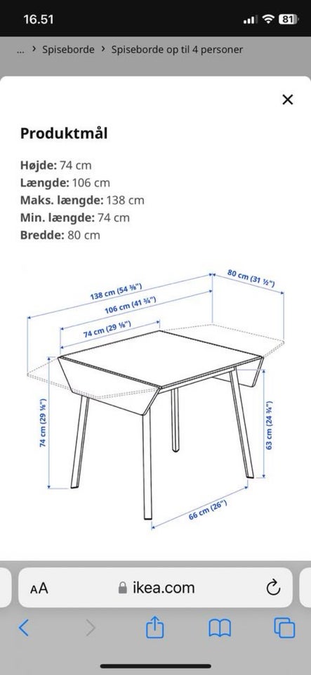 Spisebord