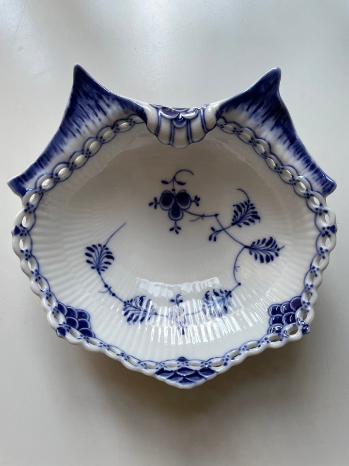 Porcelæn, Musselmalet Helblonde,