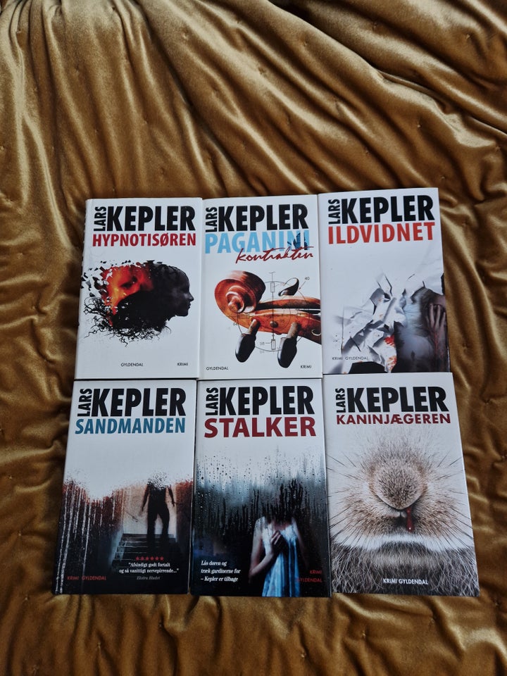 Serie, Lars Kepler, genre: krimi og