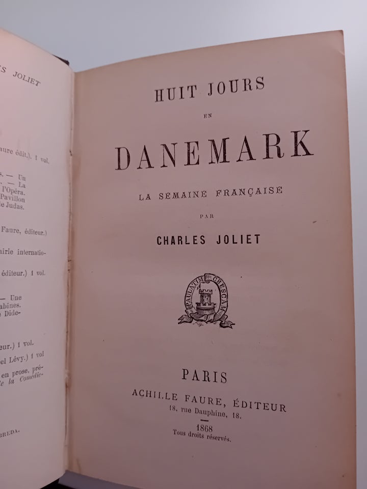 Huit jours en Danamark, Charles