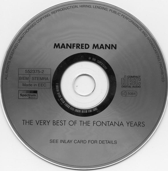 MANFRED MANN: The Very Best Of The