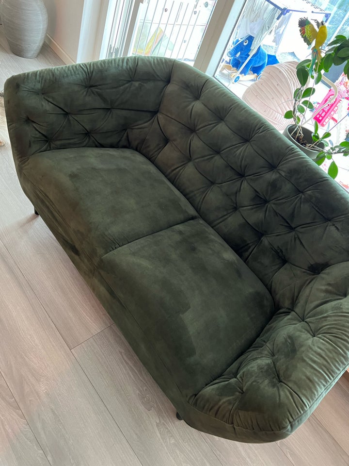 Sofagruppe velour 3 pers