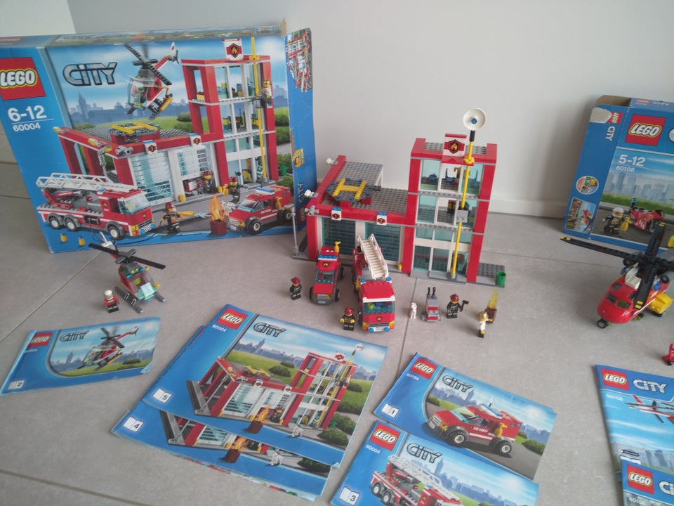 Lego City 60004  60108 City