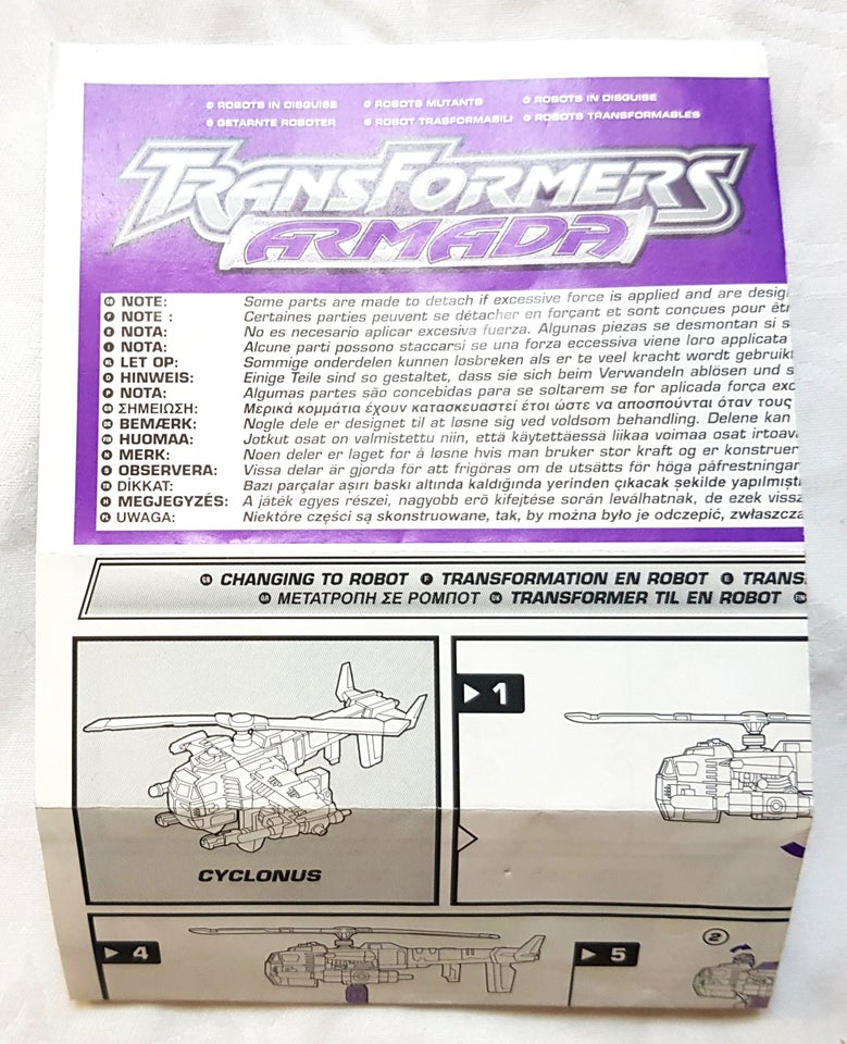 TRANSFORMERS, HASBRO 2001