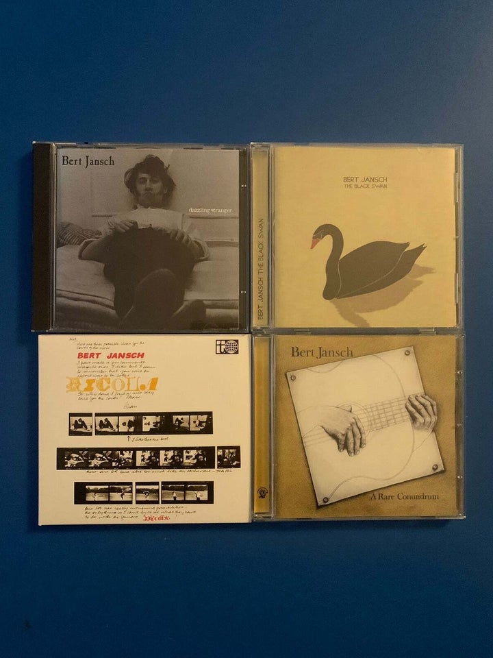 BERT JANSCH: 4 CD ALBUMS, folk