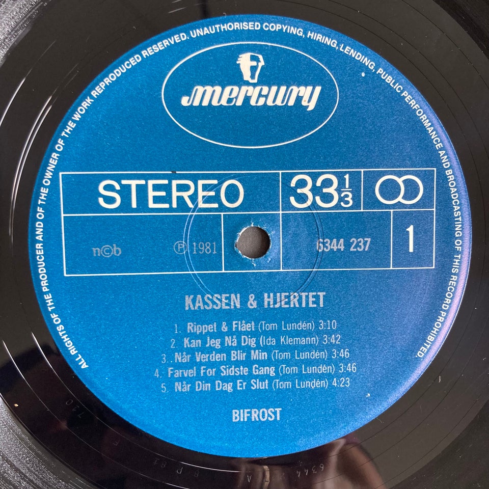 LP, Bifrost, Kassen  Hjertet