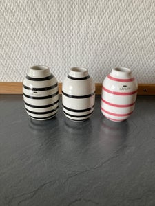 Porcelæn 3 mini K&#228;hler vaser