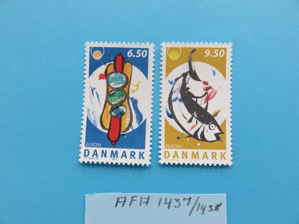 Danmark, postfrisk, AFA 1437/1438