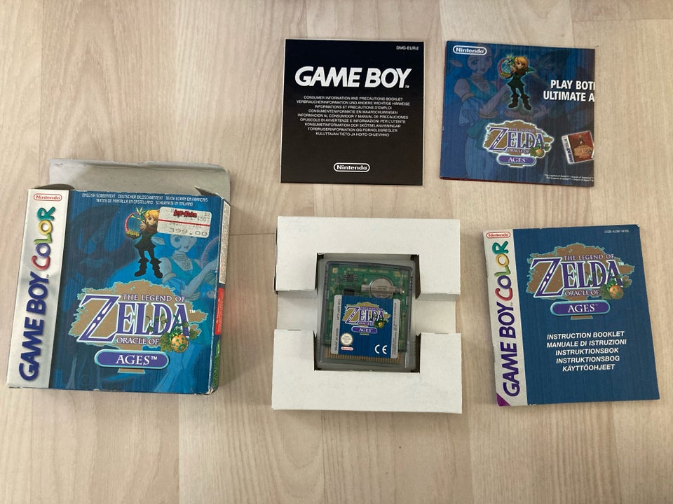 Zelda Oracle of ages, Gameboy