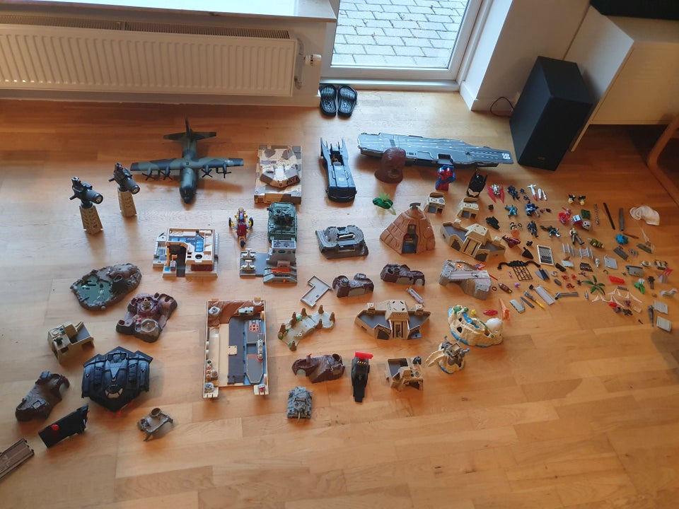 Kæmpe Micro Machines lot + andet,