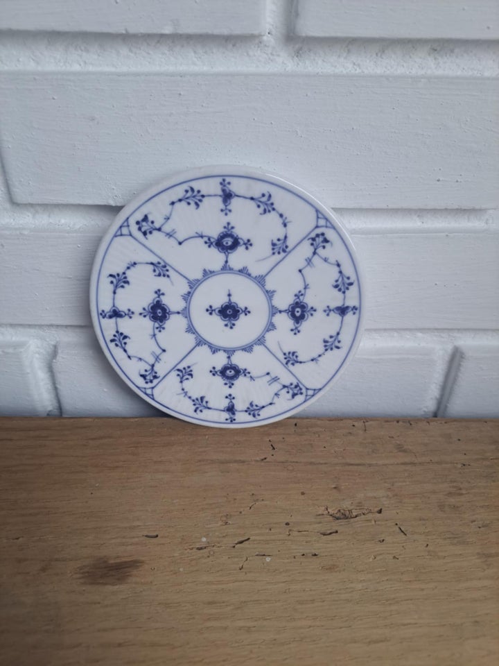 Porcelæn, Musselmalet riflet,