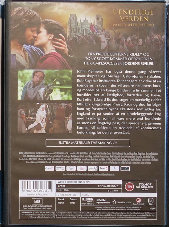 Uendelige verden, DVD, drama